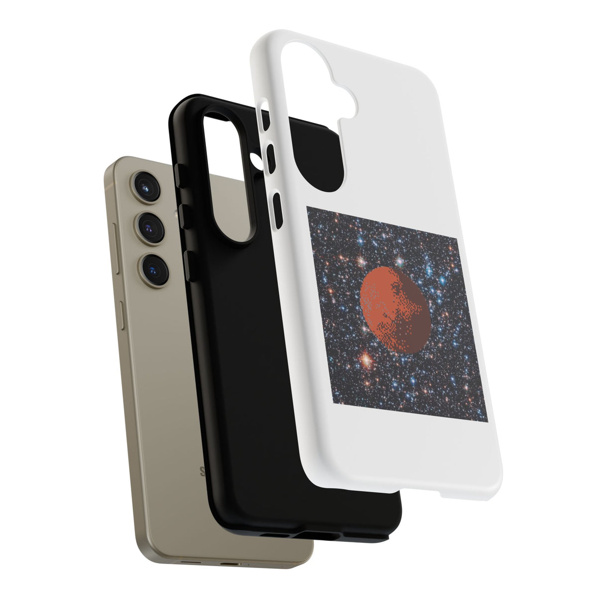 Planet Phone Case — Mars Nebula Protective Tough Case
