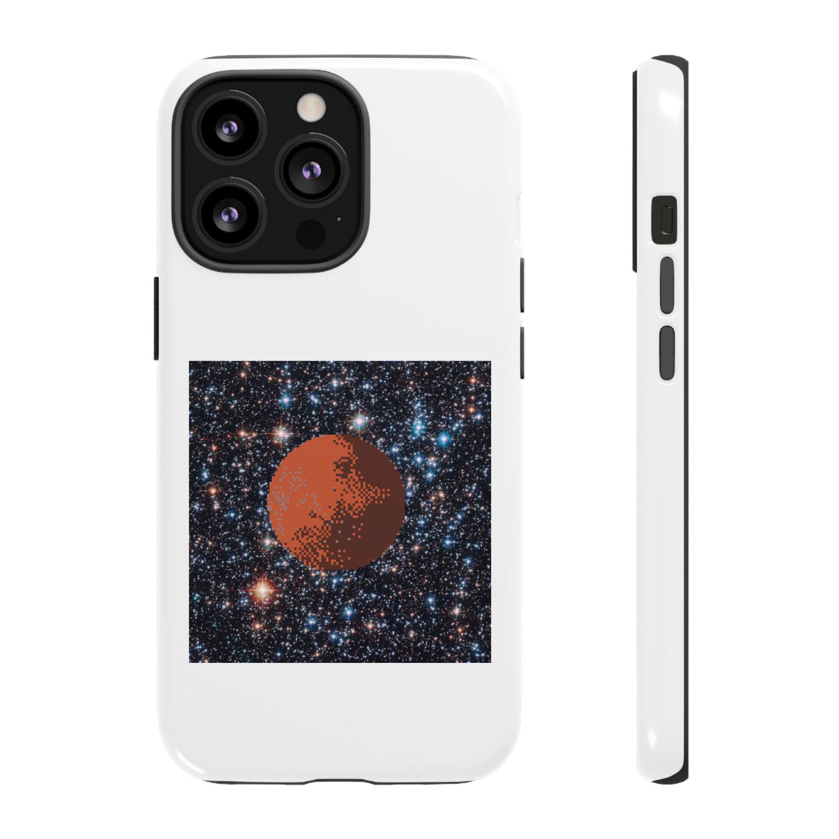 Planet Phone Case — Mars Nebula Protective Tough Case