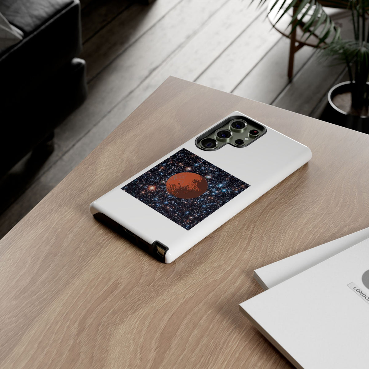 Planet Phone Case — Mars Nebula Protective Tough Case