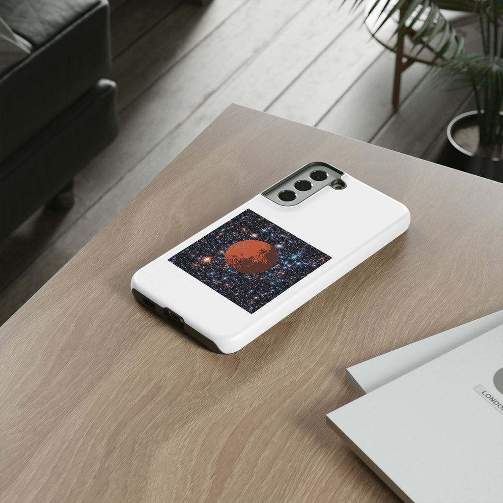 Planet Phone Case — Mars Nebula Protective Tough Case