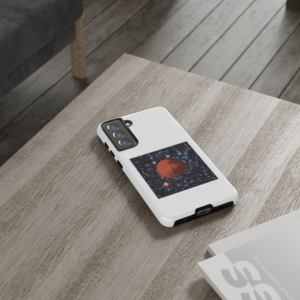 Planet Phone Case — Mars Nebula Protective Tough Case