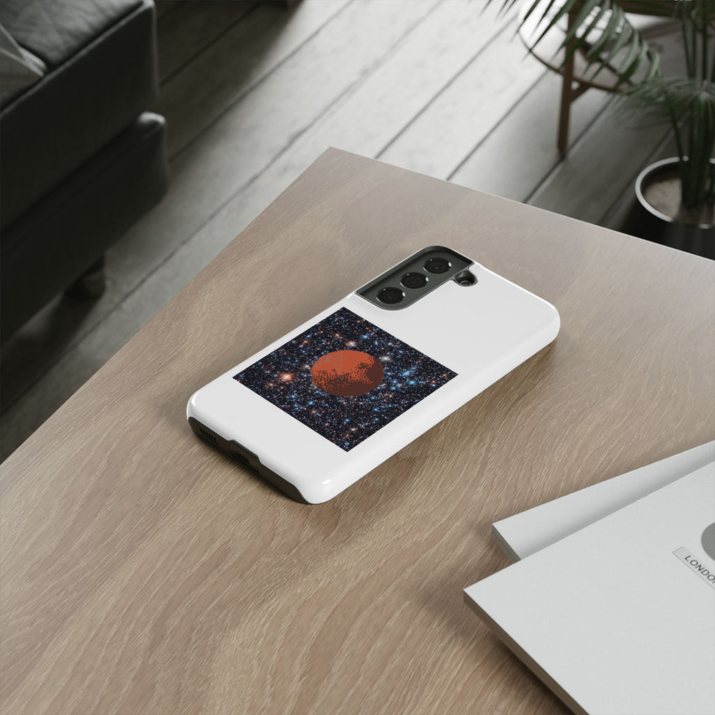 Planet Phone Case — Mars Nebula Protective Tough Case
