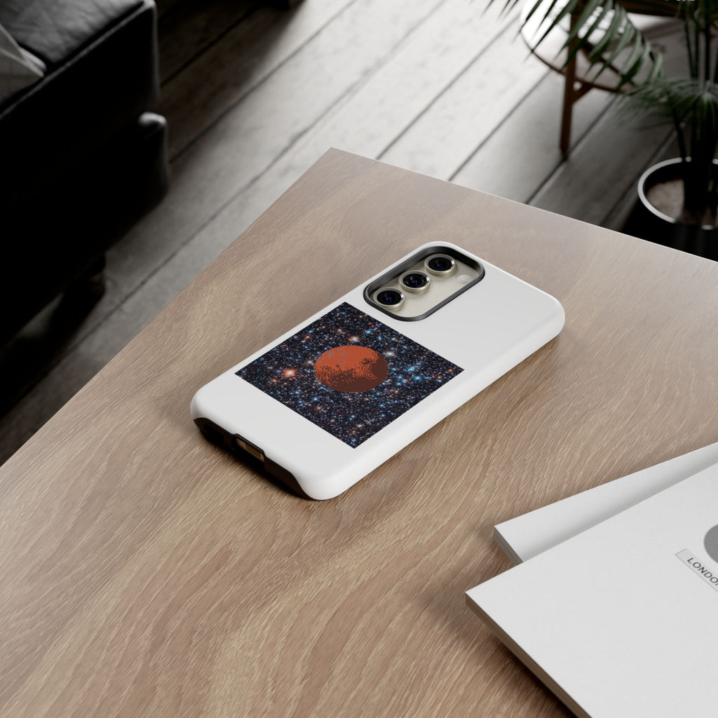 Planet Phone Case — Mars Nebula Protective Tough Case