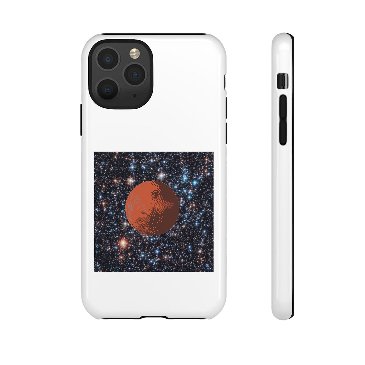 Planet Phone Case — Mars Nebula Protective Tough Case