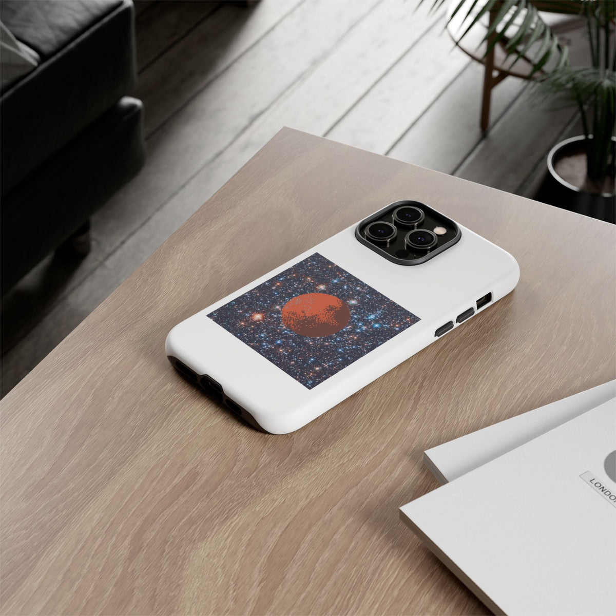 Planet Phone Case — Mars Nebula Protective Tough Case