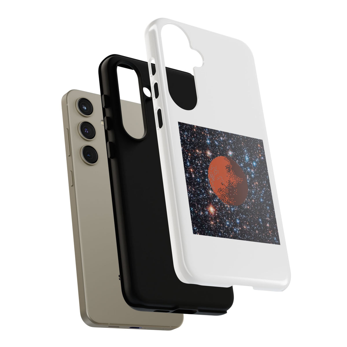 Planet Phone Case — Mars Nebula Protective Tough Case