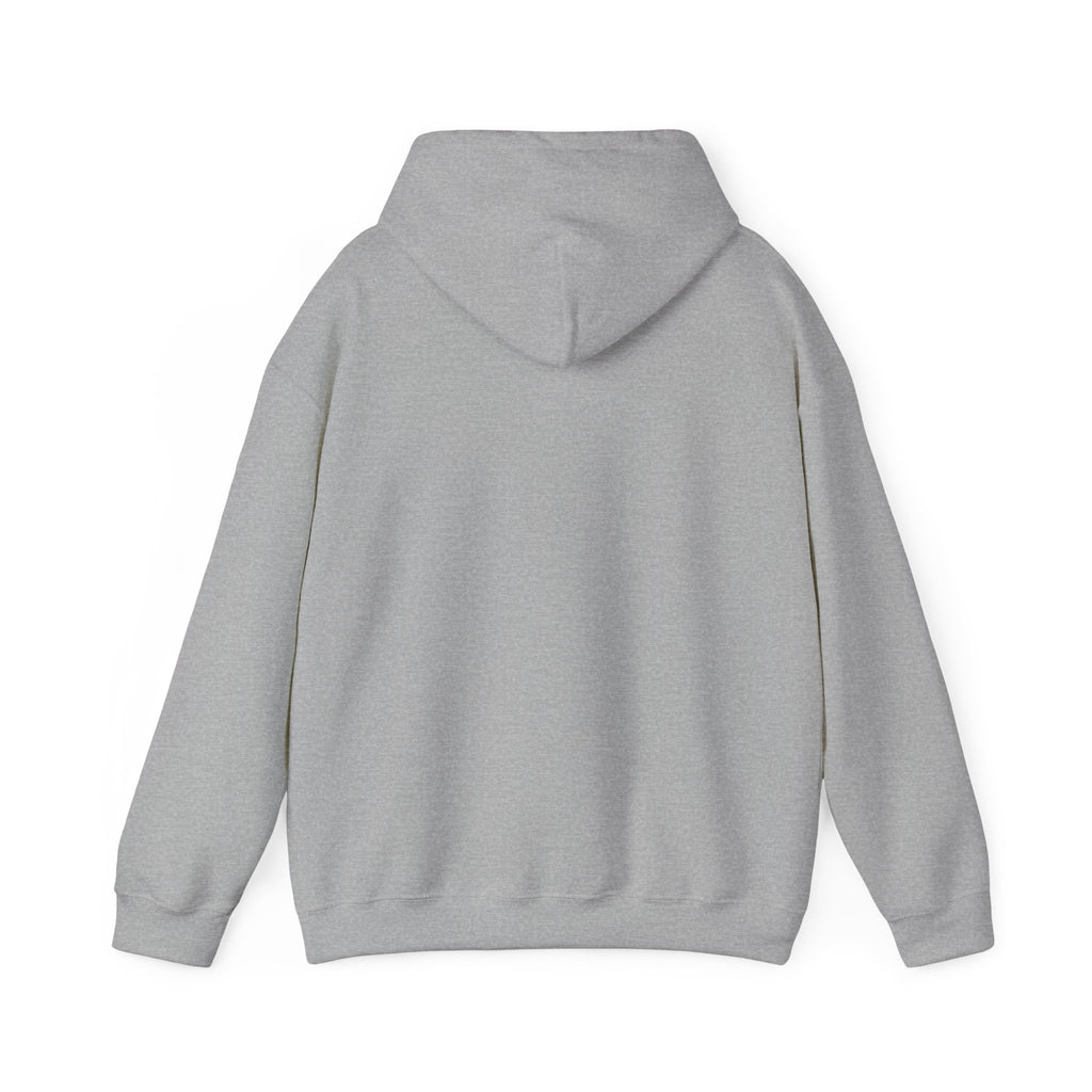 Twins Birds Contrast Hoodie – Monochrome Bird Art Pullover
