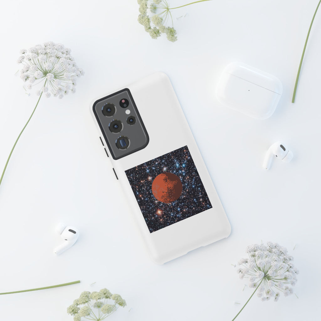 Planet Phone Case — Mars Nebula Protective Tough Case