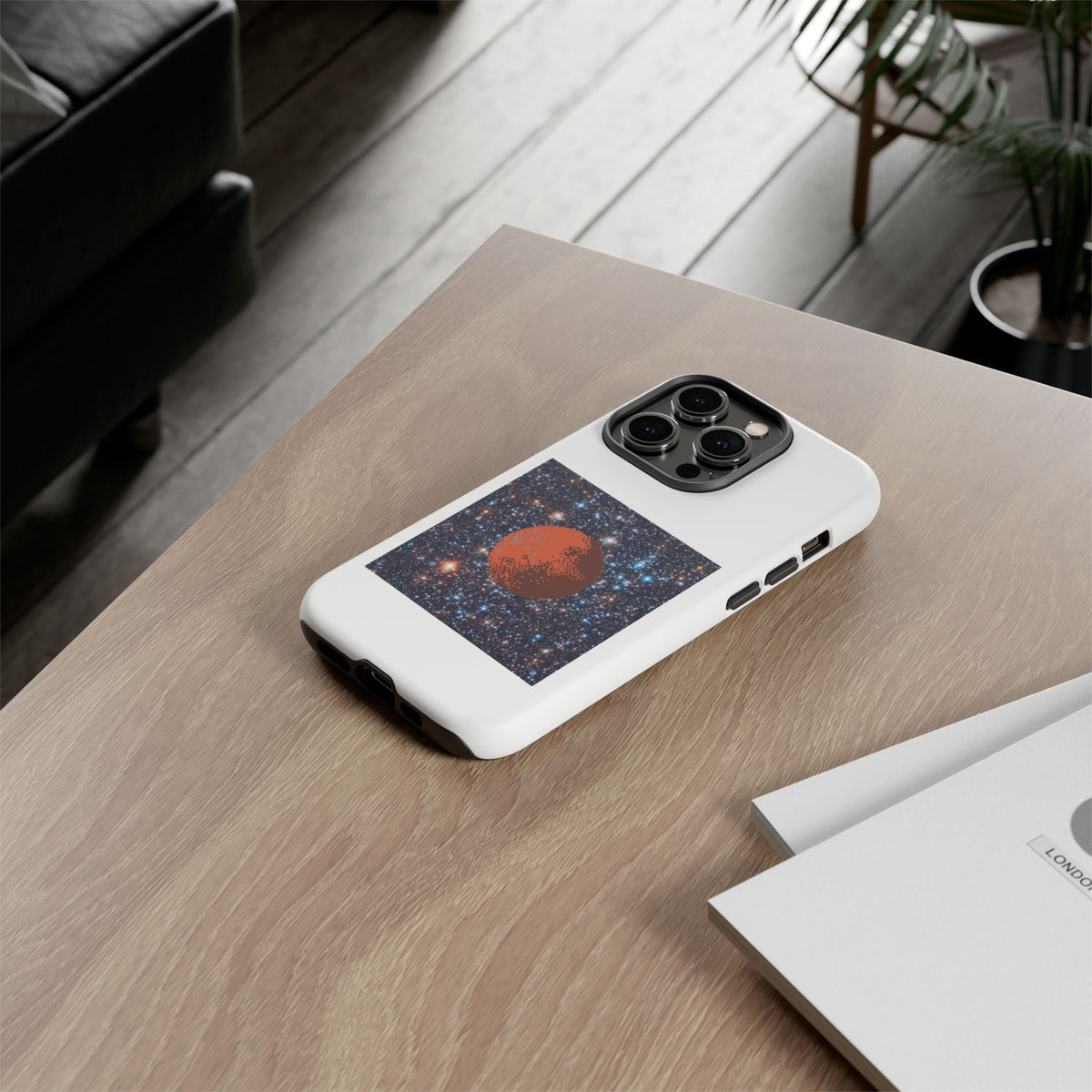 Planet Phone Case — Mars Nebula Protective Tough Case