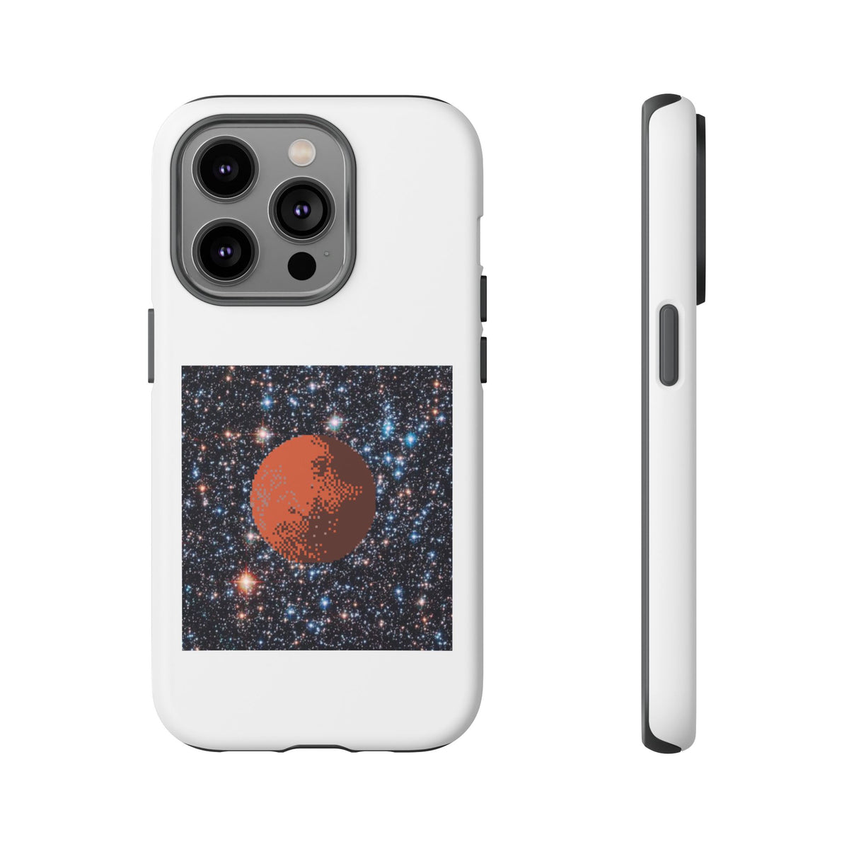 Planet Phone Case — Mars Nebula Protective Tough Case