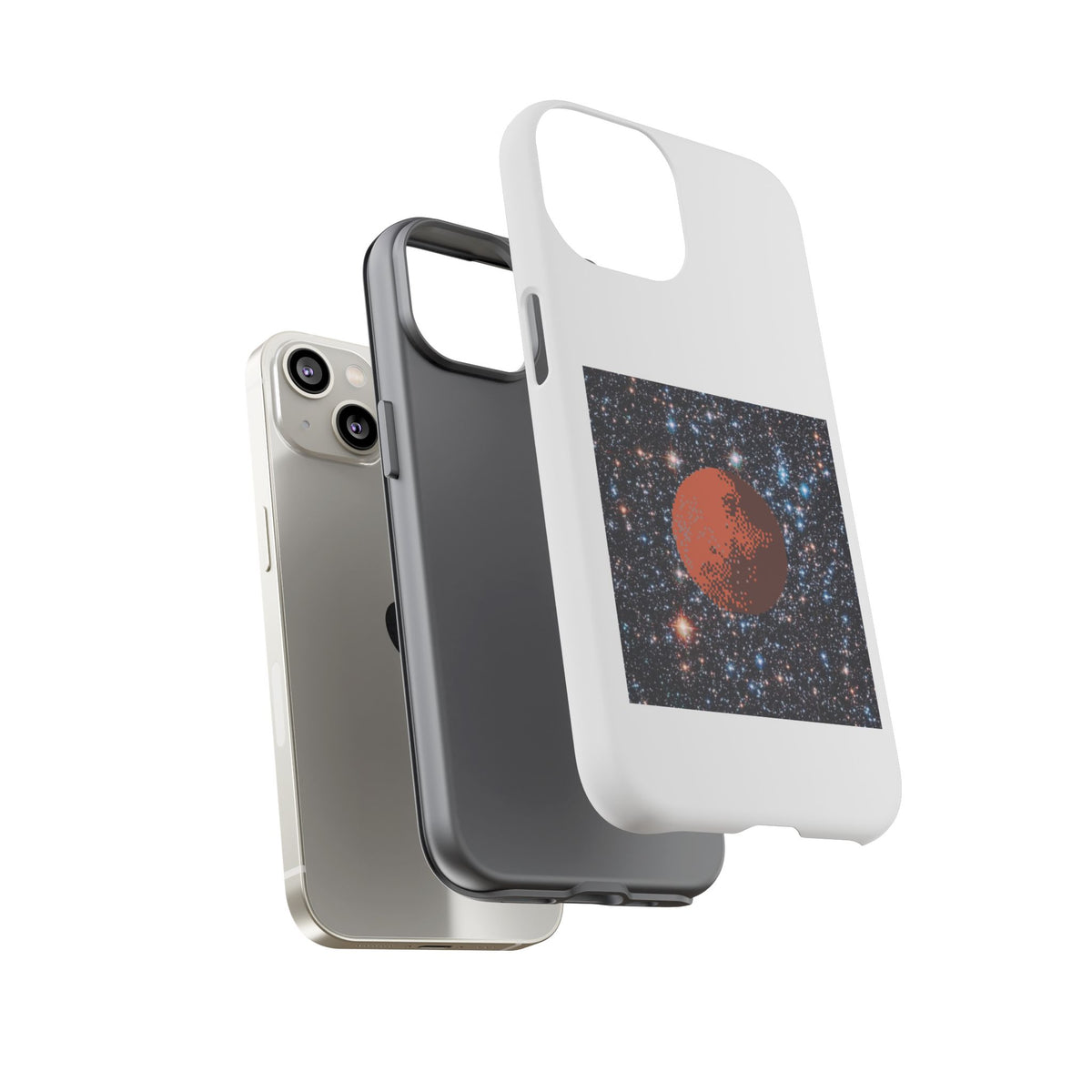 Planet Phone Case — Mars Nebula Protective Tough Case
