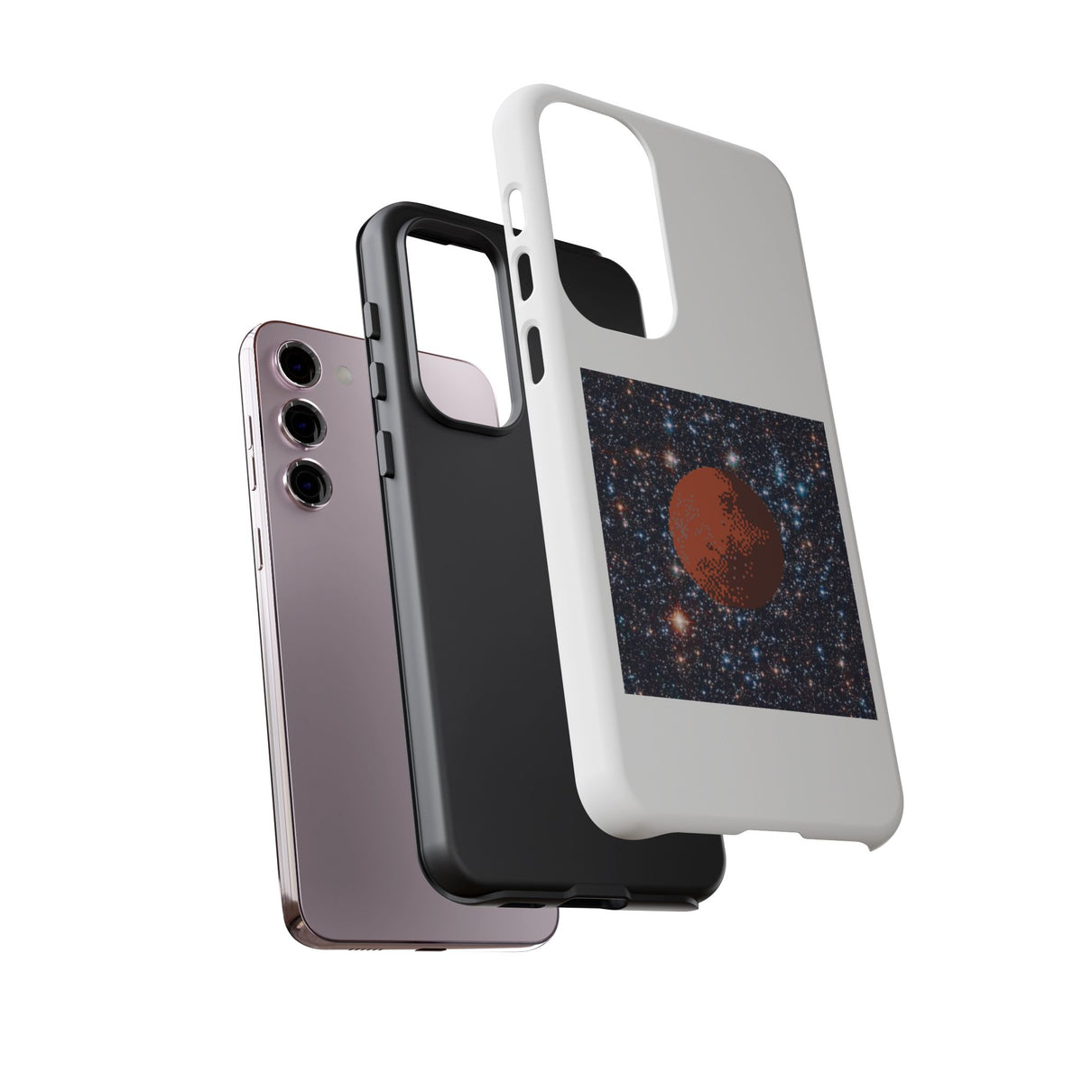 Planet Phone Case — Mars Nebula Protective Tough Case