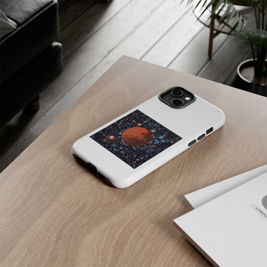 Planet Phone Case — Mars Nebula Protective Tough Case