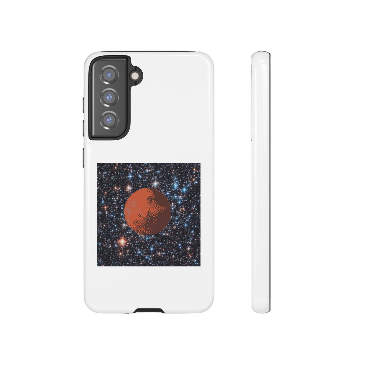 Planet Phone Case — Mars Nebula Protective Tough Case
