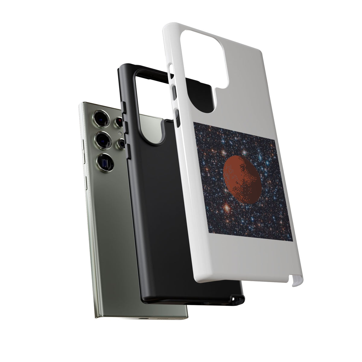 Planet Phone Case — Mars Nebula Protective Tough Case