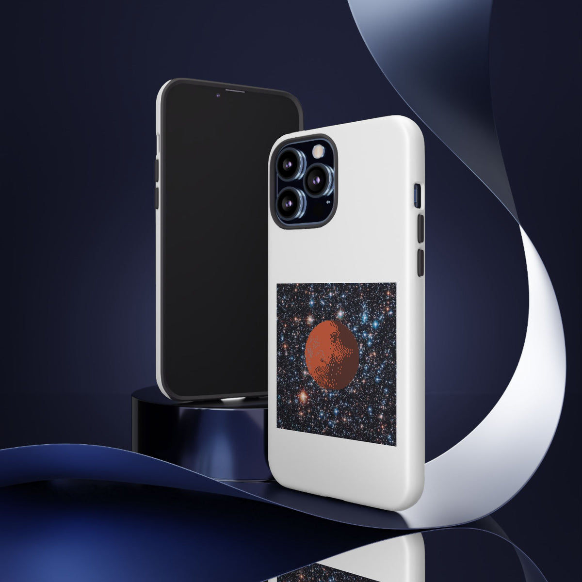 Planet Phone Case — Mars Nebula Protective Tough Case