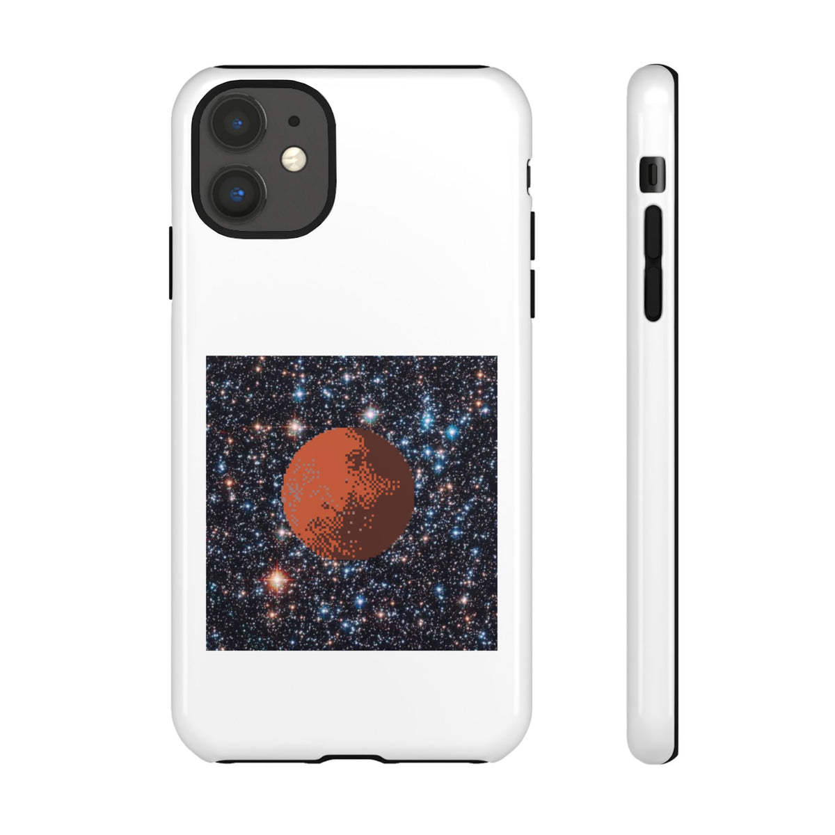 Planet Phone Case — Mars Nebula Protective Tough Case