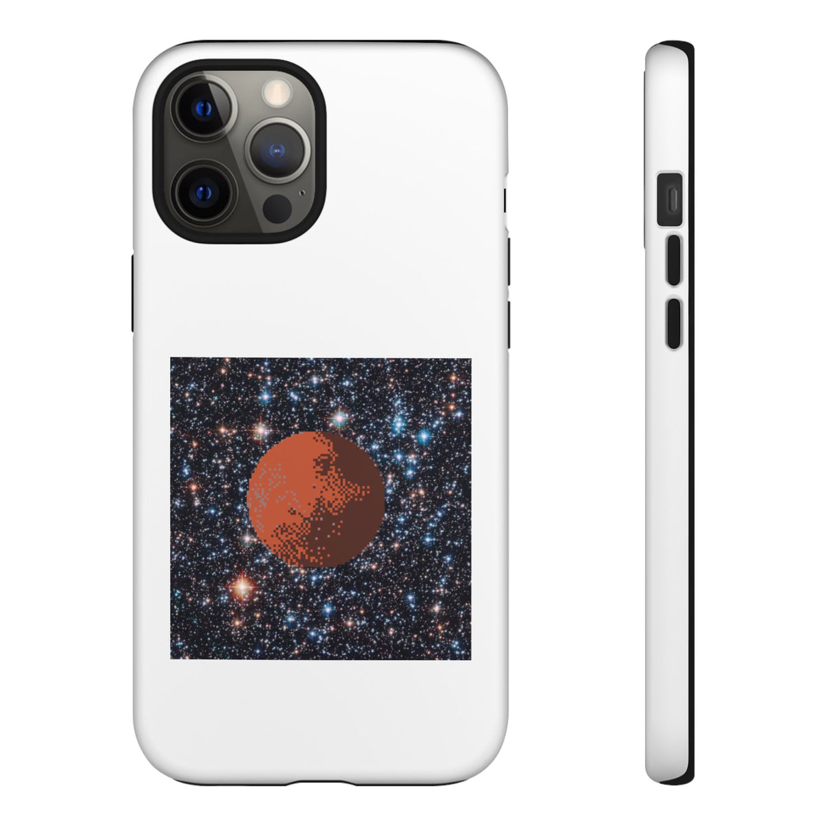 Planet Phone Case — Mars Nebula Protective Tough Case
