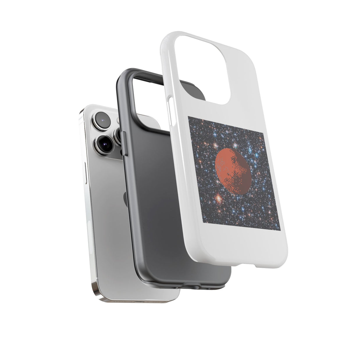 Planet Phone Case — Mars Nebula Protective Tough Case