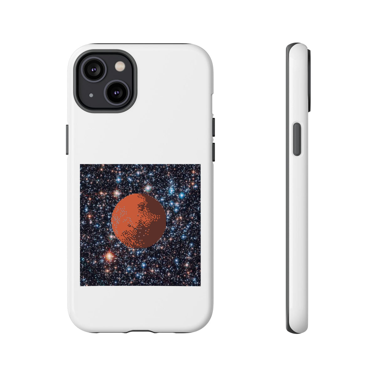 Planet Phone Case — Mars Nebula Protective Tough Case