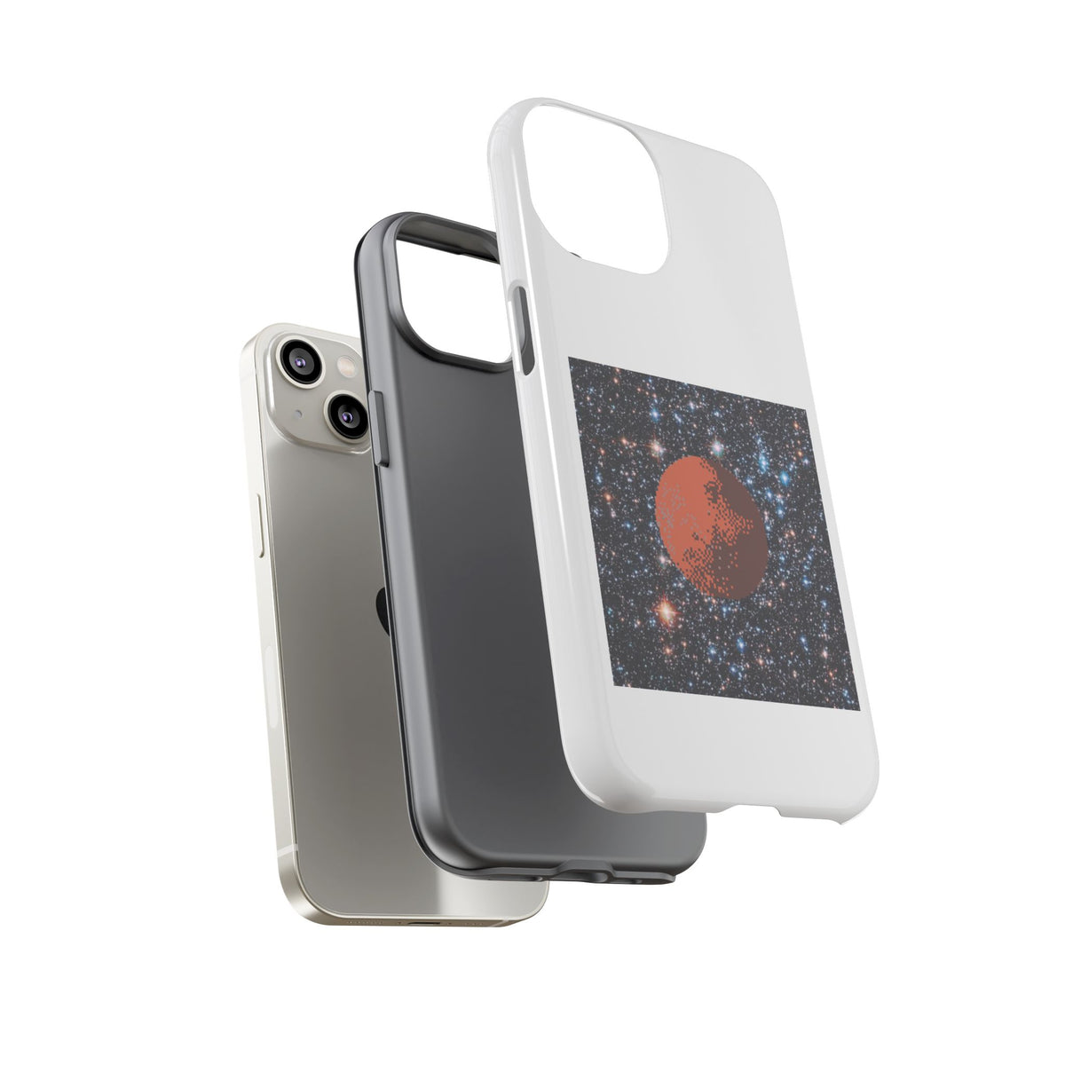 Planet Phone Case — Mars Nebula Protective Tough Case