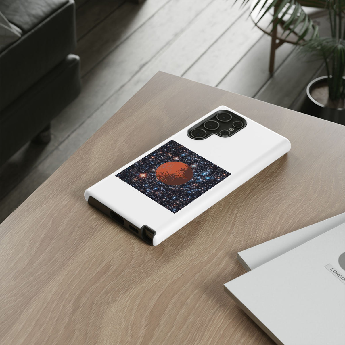 Planet Phone Case — Mars Nebula Protective Tough Case