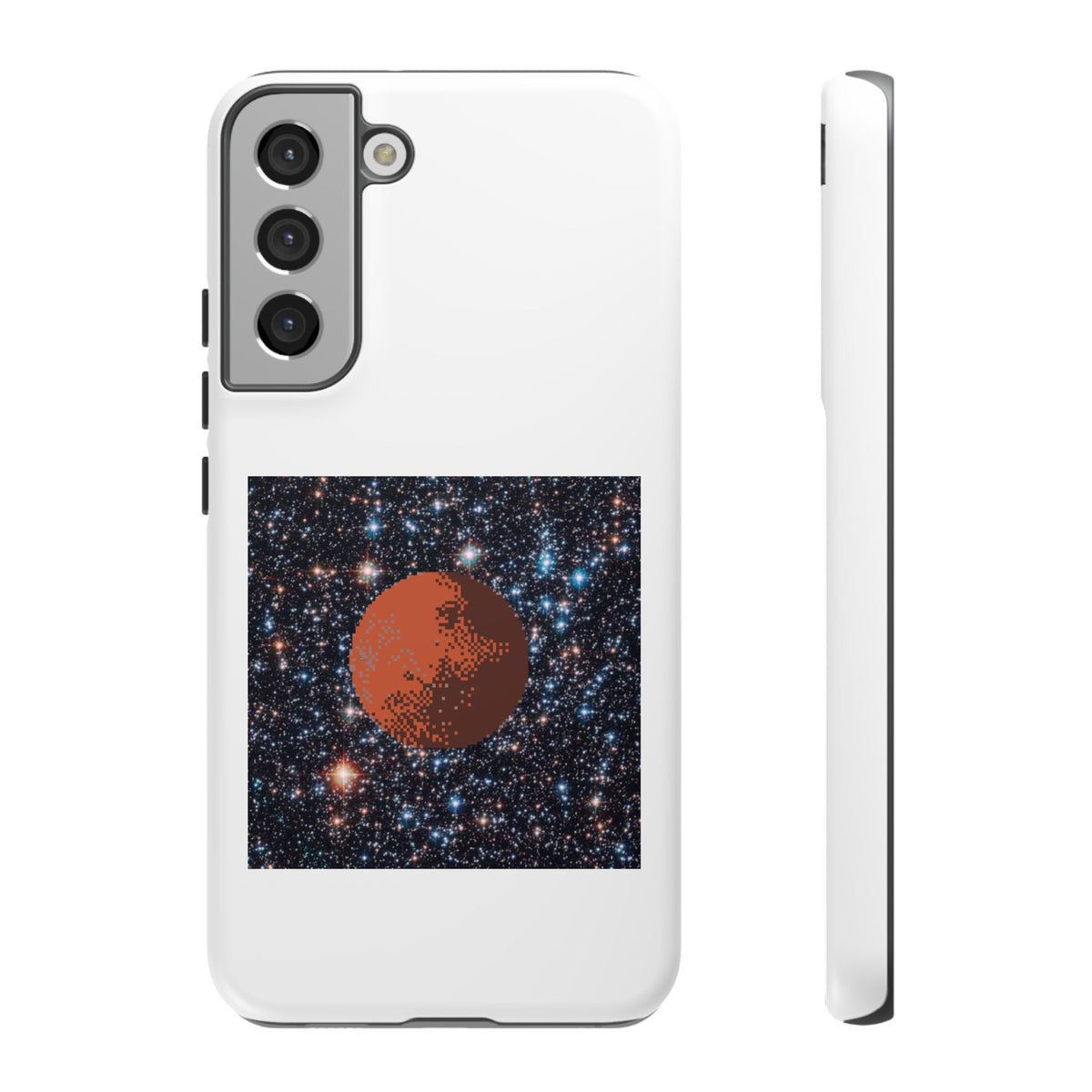 Planet Phone Case — Mars Nebula Protective Tough Case