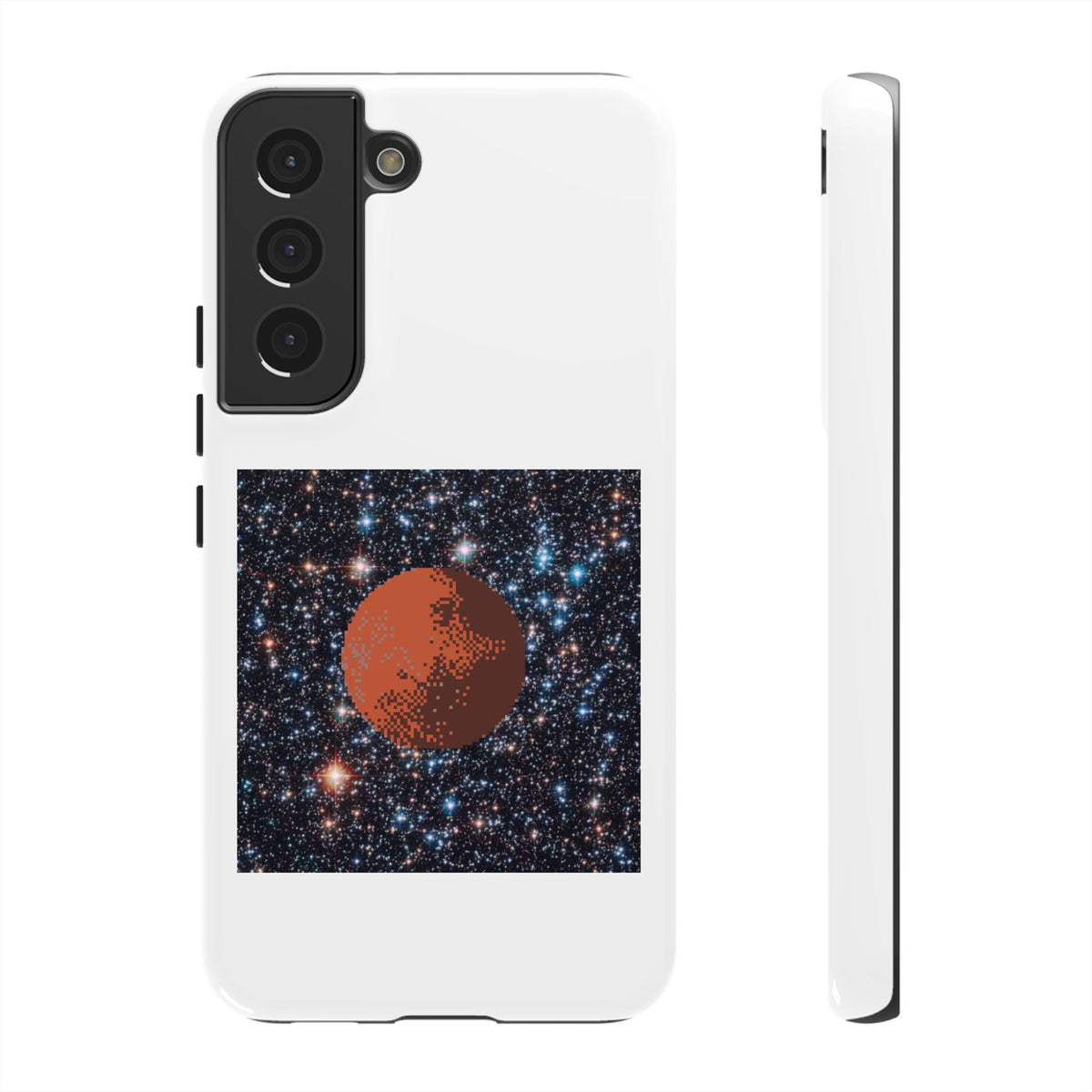 Planet Phone Case — Mars Nebula Protective Tough Case