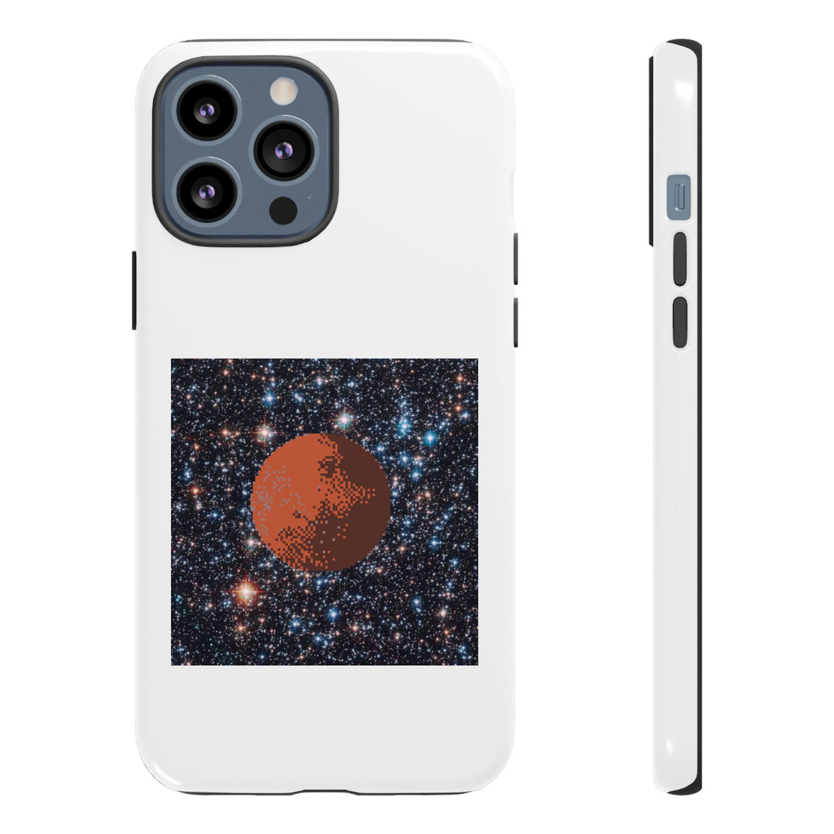 Planet Phone Case — Mars Nebula Protective Tough Case
