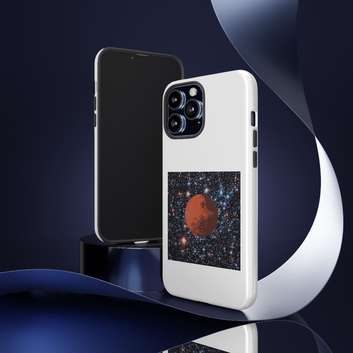 Planet Phone Case — Mars Nebula Protective Tough Case