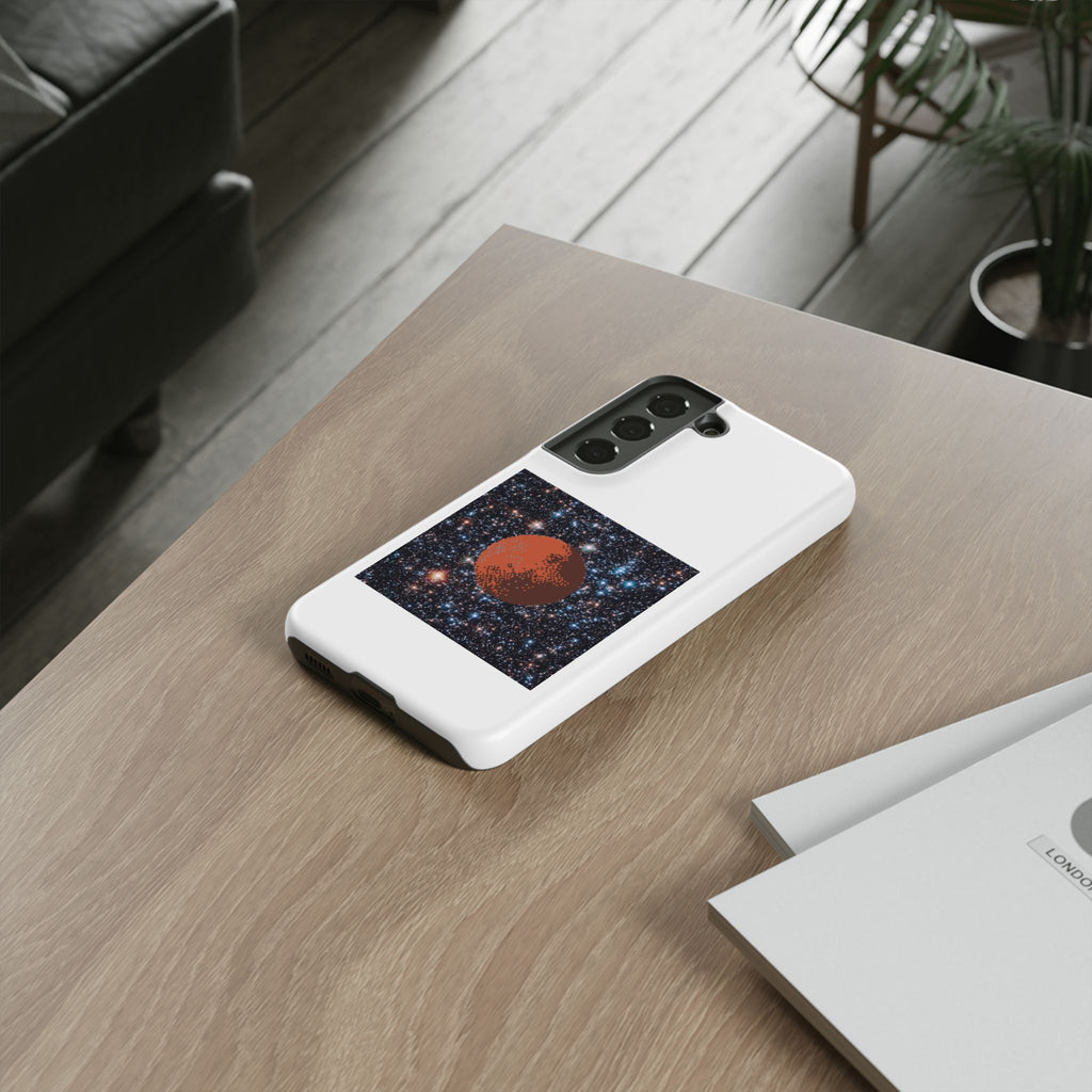 Planet Phone Case — Mars Nebula Protective Tough Case