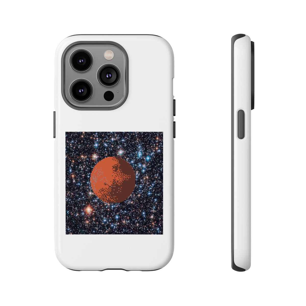 Planet Phone Case — Mars Nebula Protective Tough Case