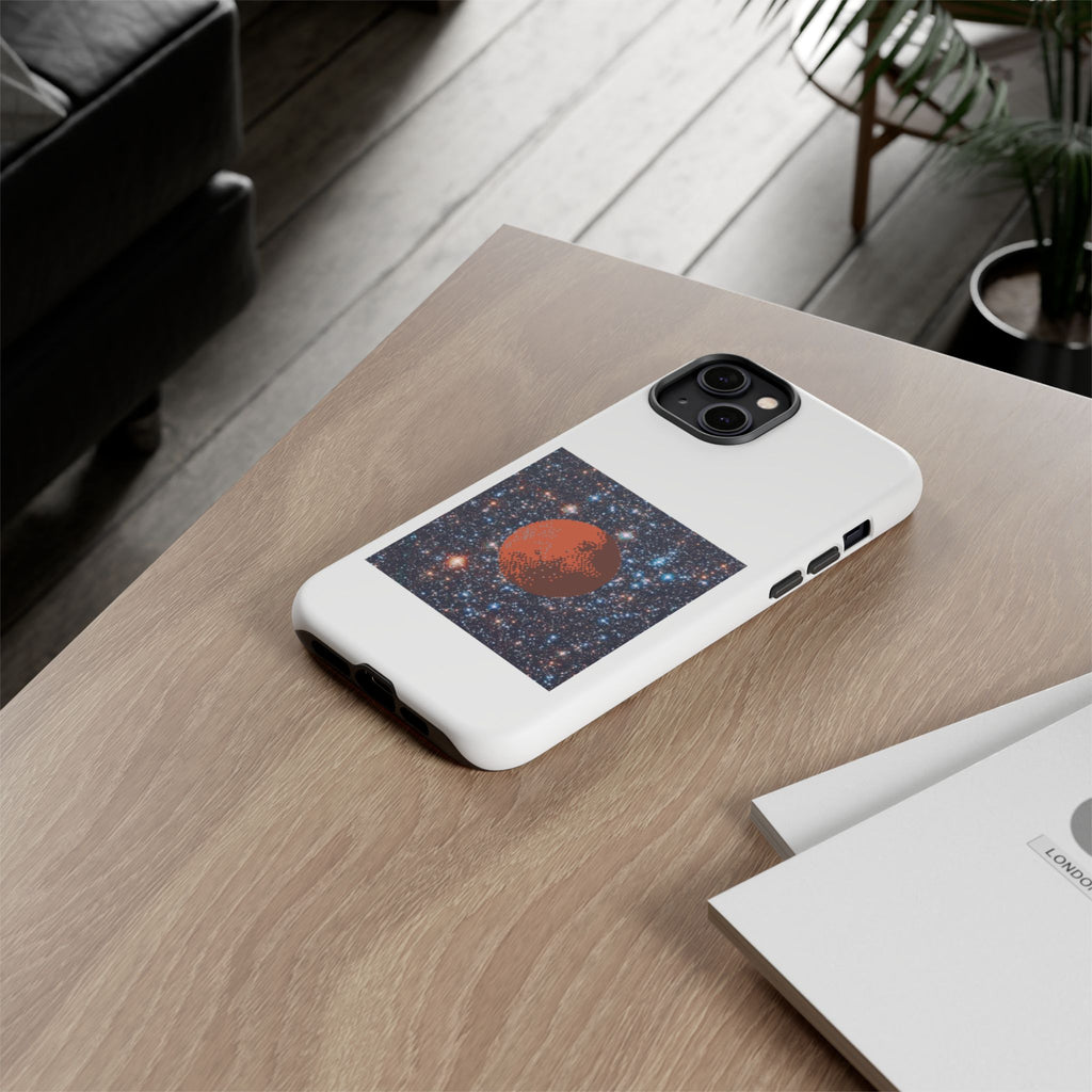 Planet Phone Case — Mars Nebula Protective Tough Case