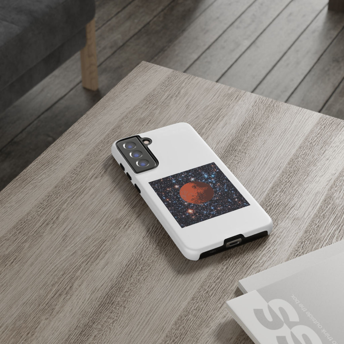 Planet Phone Case — Mars Nebula Protective Tough Case