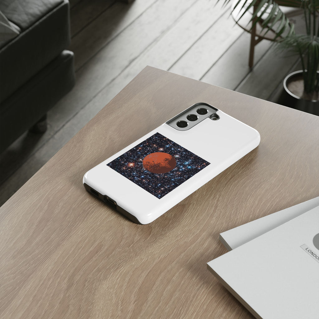 Planet Phone Case — Mars Nebula Protective Tough Case