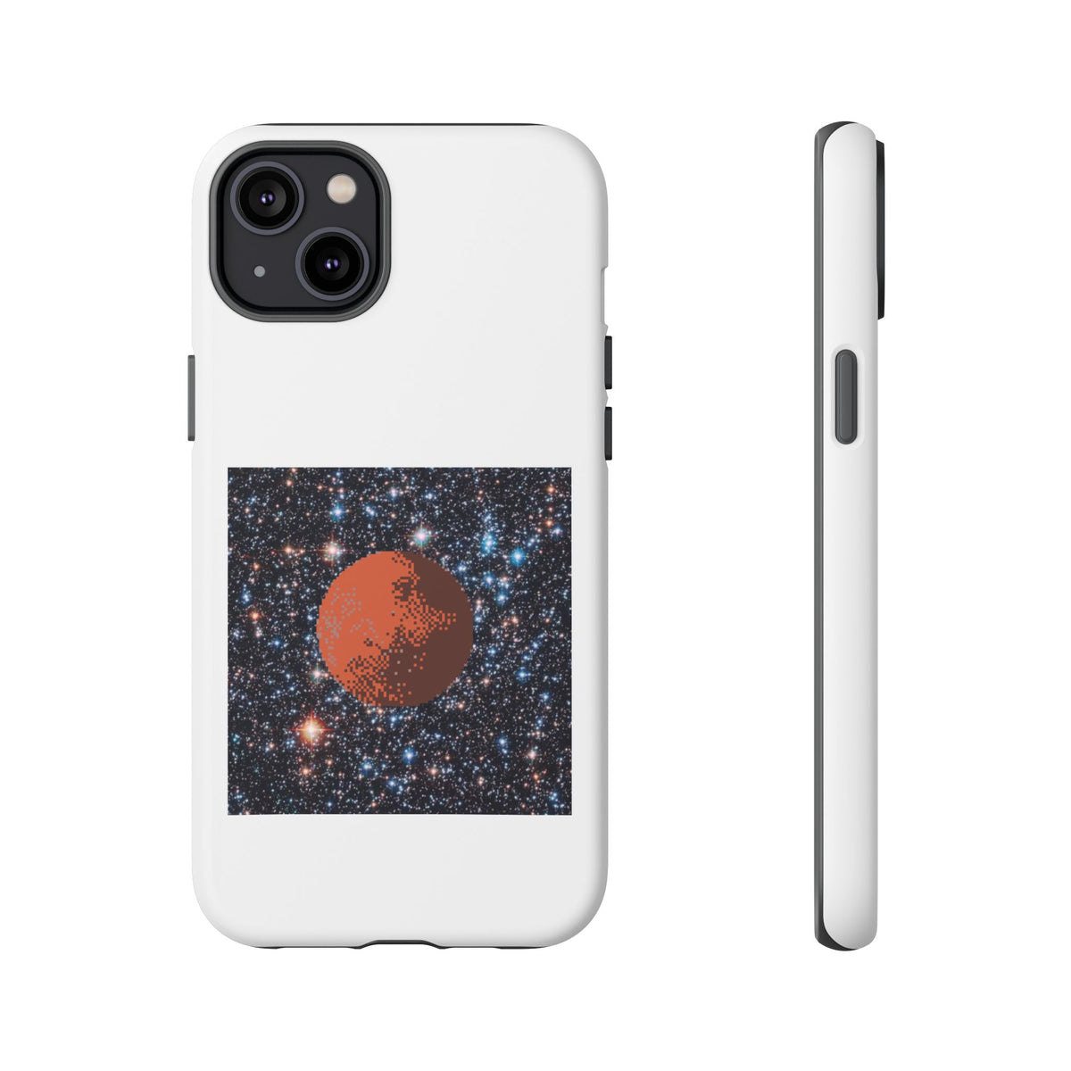 Planet Phone Case — Mars Nebula Protective Tough Case