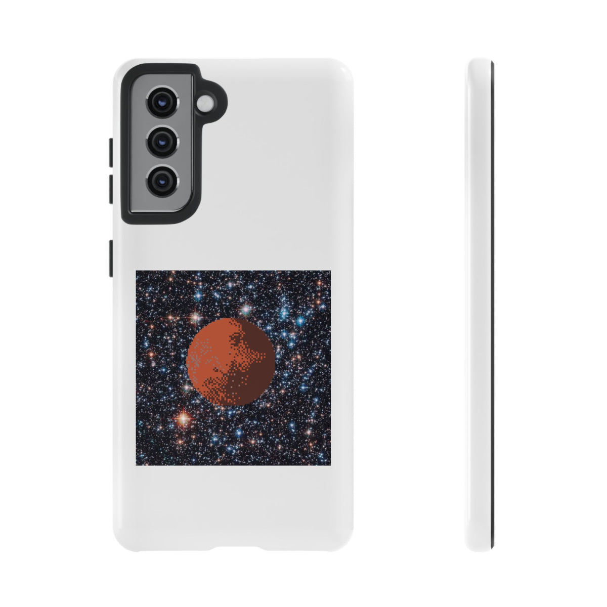 Planet Phone Case — Mars Nebula Protective Tough Case