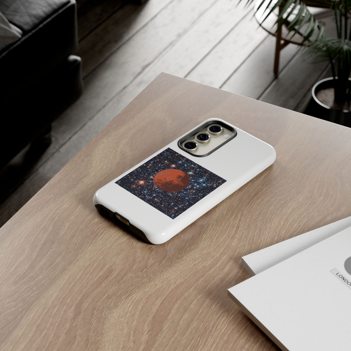 Planet Phone Case — Mars Nebula Protective Tough Case