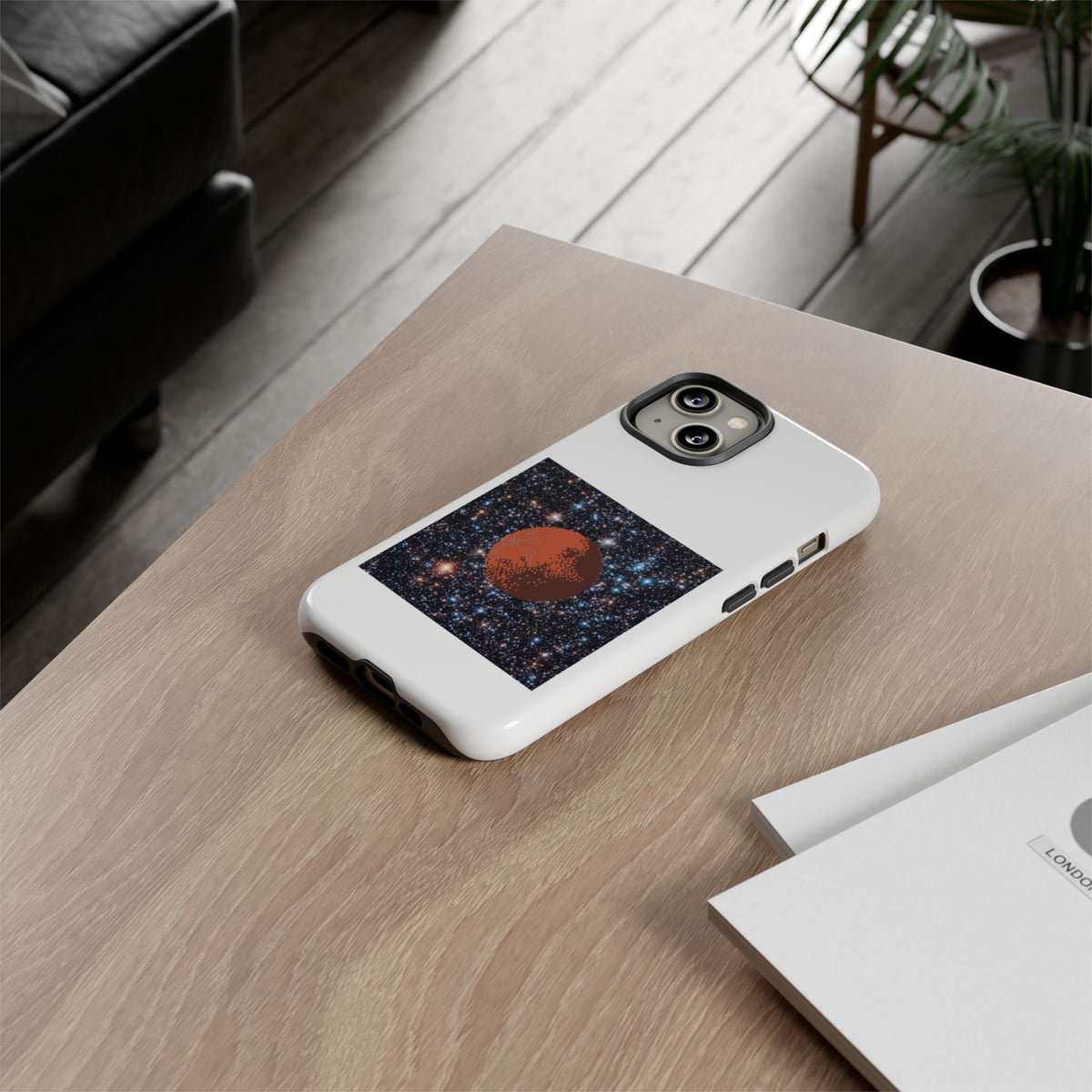 Planet Phone Case — Mars Nebula Protective Tough Case
