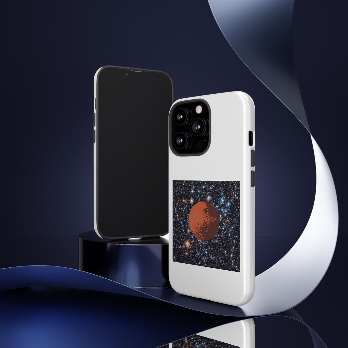 Planet Phone Case — Mars Nebula Protective Tough Case